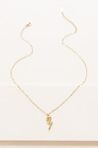 Rose Charm Necklace (Online Only)