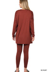 Brushed DTY Microfiber Loungewear Set