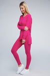 Brushed DTY Microfiber Loungewear Set